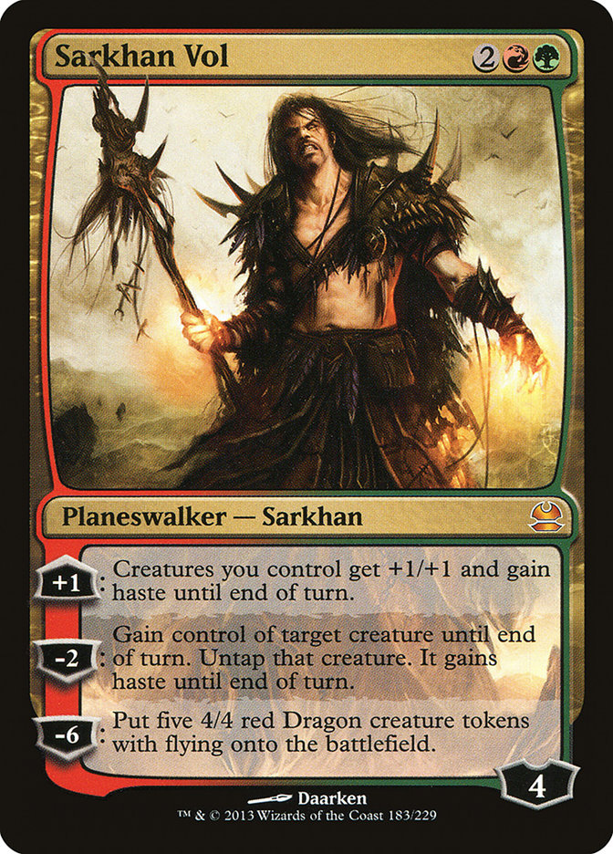 Sarkhan Vol [Modern Masters] | Black Swamp Games