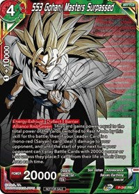 SS3 Gohan, Masters Surpassed (P-241) [Promotion Cards] | Black Swamp Games