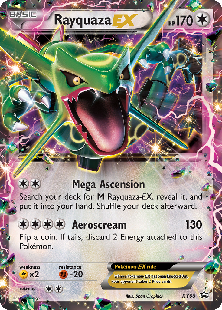 Rayquaza EX (XY66) [XY: Black Star Promos] | Black Swamp Games