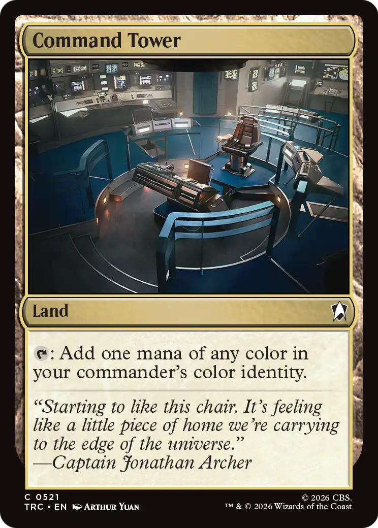 Command Tower (Surge Foil) [Star Trek Commander] | Black Swamp Games