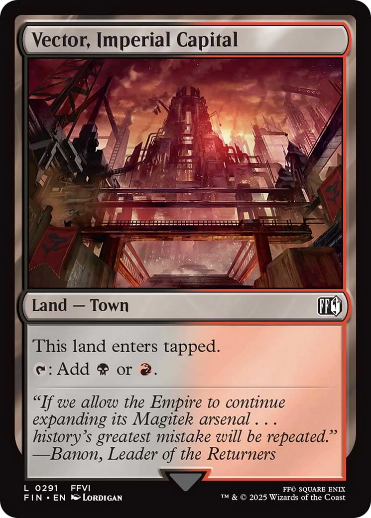 Vector, Imperial Capital [FINAL FANTASY] | Black Swamp Games