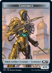 Construct // Soldier Double-Sided Token [Core Set 2021 Tokens] | Black Swamp Games