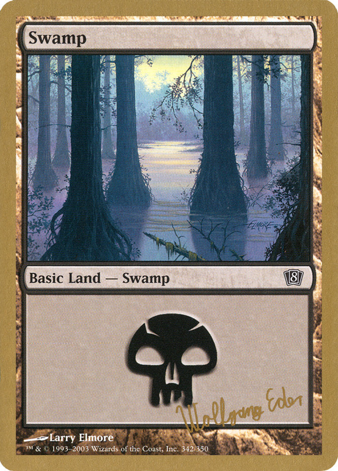 Swamp (344) (we342) [World Championship Decks 2003] | Black Swamp Games