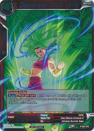 Desperate Odds Kefla (Event Pack 2 - 2018) (P-057_PR) [Promotion Cards] | Black Swamp Games