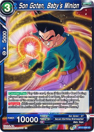 Son Goten, Baby's Minion (BT11-036) [Vermilion Bloodline] | Black Swamp Games