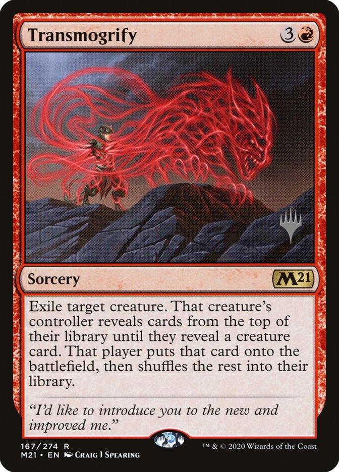 Transmogrify (Promo Pack) [Core Set 2021 Promos] | Black Swamp Games