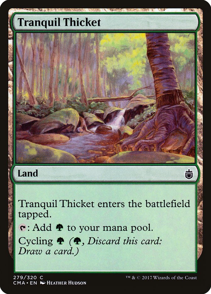 Tranquil Thicket [Commander Anthology] | Black Swamp Games