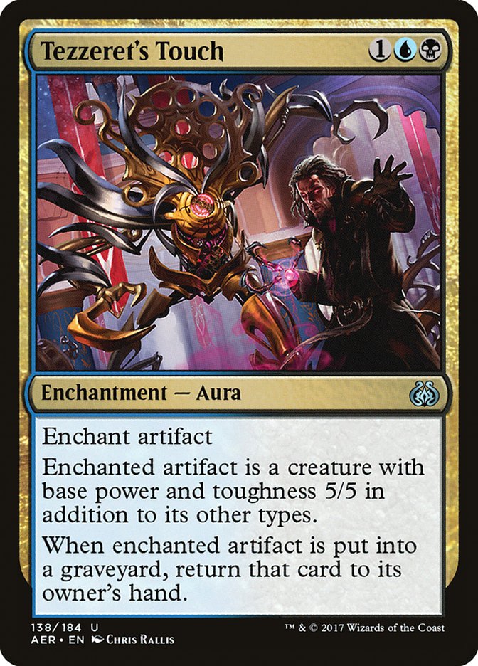 Tezzeret's Touch [Aether Revolt] | Black Swamp Games