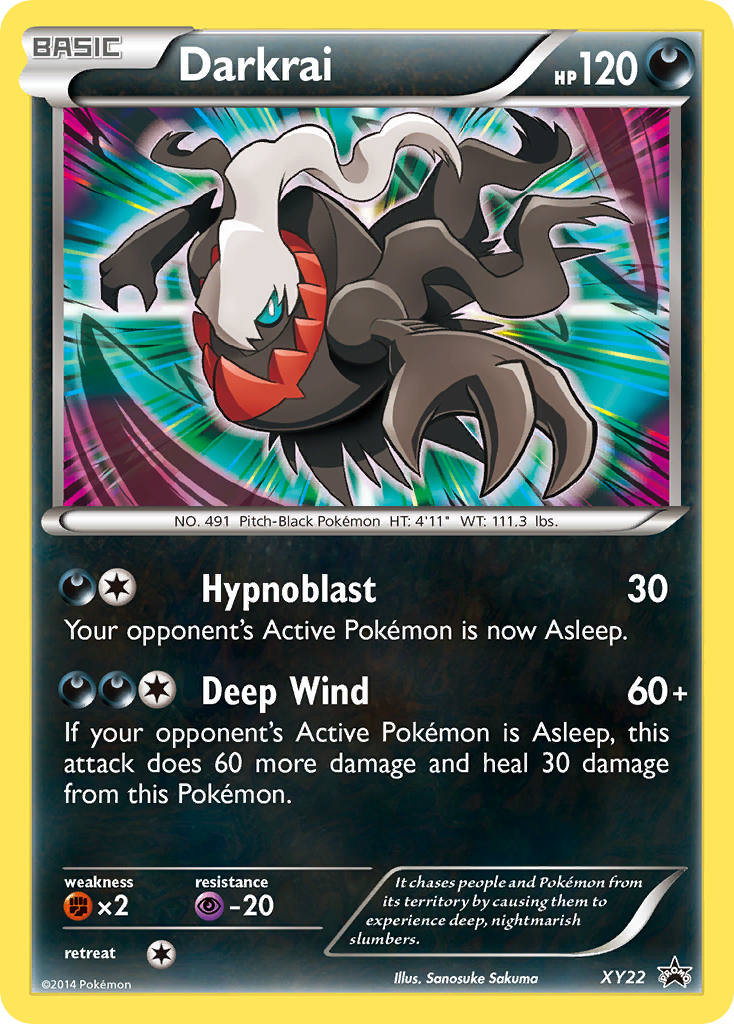 Darkrai (XY22) [XY: Black Star Promos] | Black Swamp Games