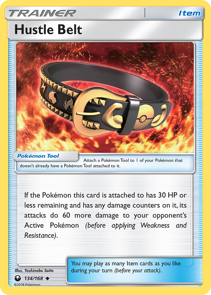 Hustle Belt (134/168) [Sun & Moon: Celestial Storm] | Black Swamp Games