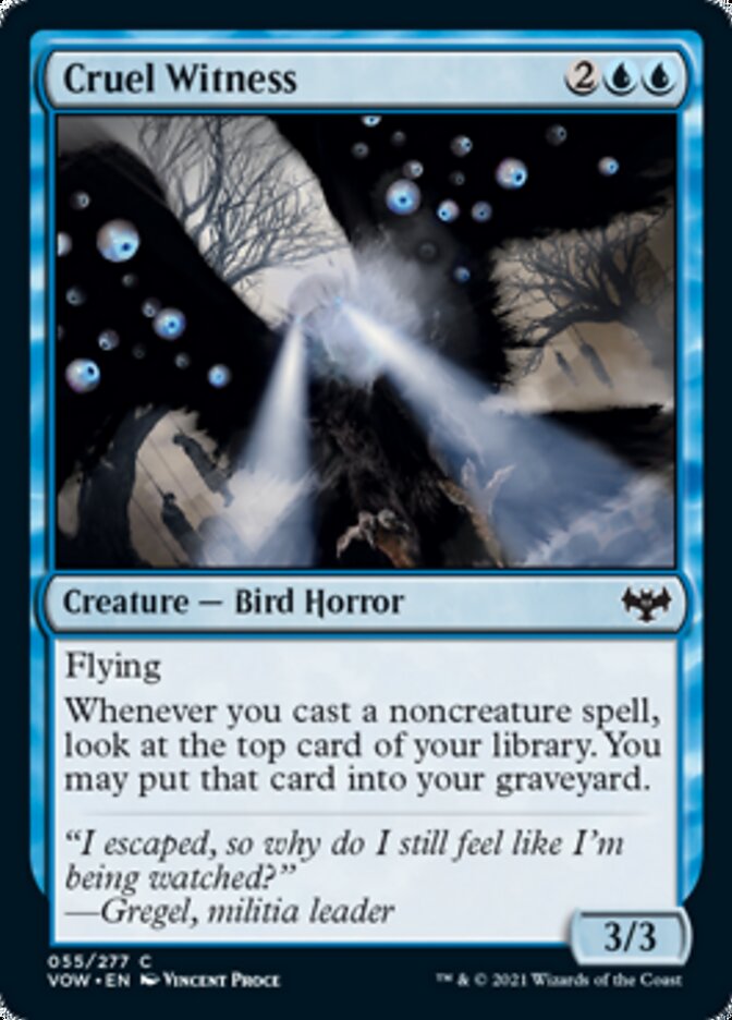 Cruel Witness [Innistrad: Crimson Vow] | Black Swamp Games