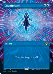 Counterspell (Borderless Alternate Art) [Modern Horizons 2] | Black Swamp Games