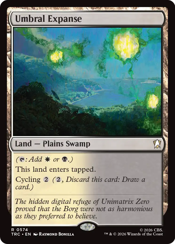 Umbral Expanse (Surge Foil) [Star Trek Commander] | Black Swamp Games