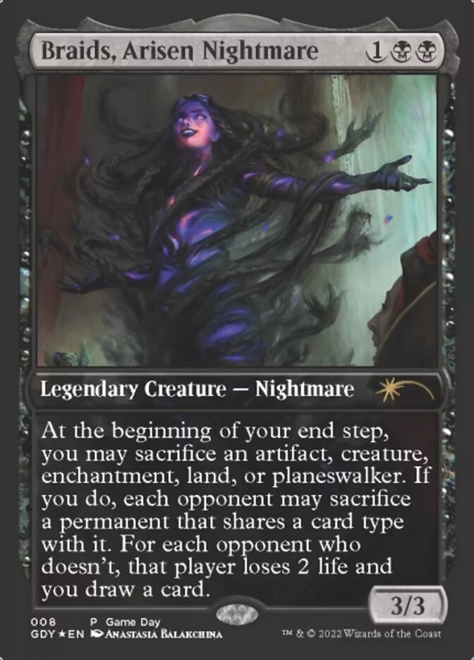 Braids, Arisen Nightmare [Game Day 2022] | Black Swamp Games