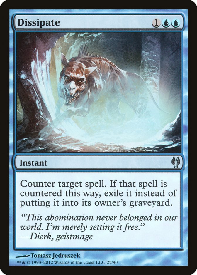 Dissipate [Duel Decks: Izzet vs. Golgari] | Black Swamp Games