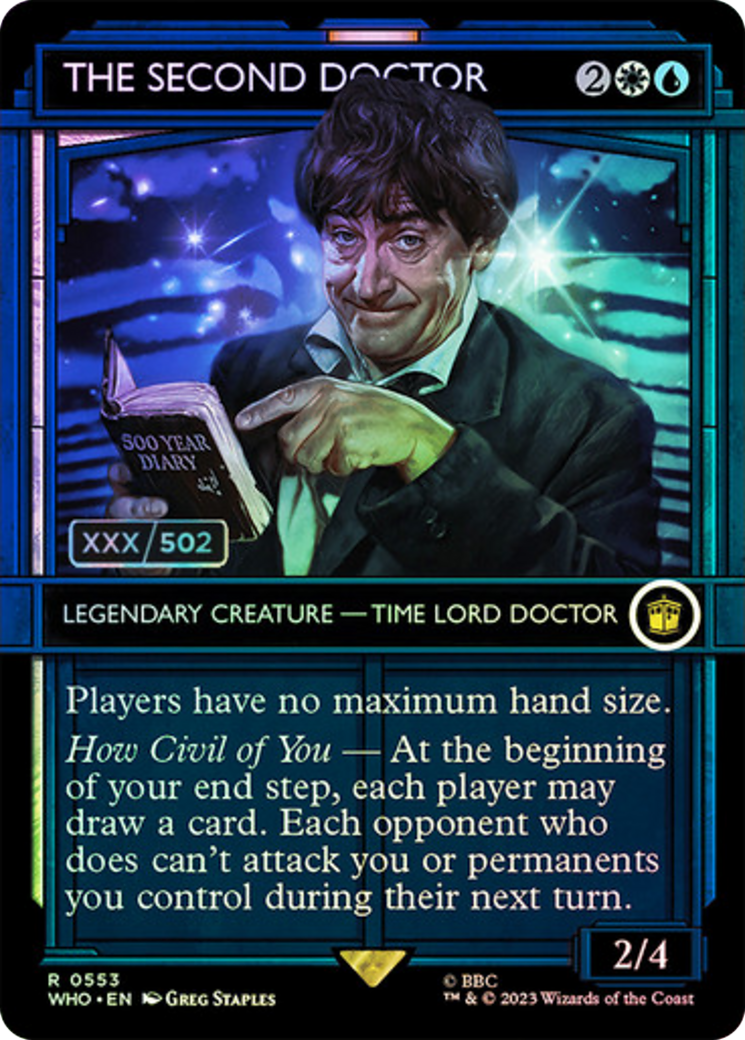 The Second Doctor (Serial Numbered) [Doctor Who] | Black Swamp Games