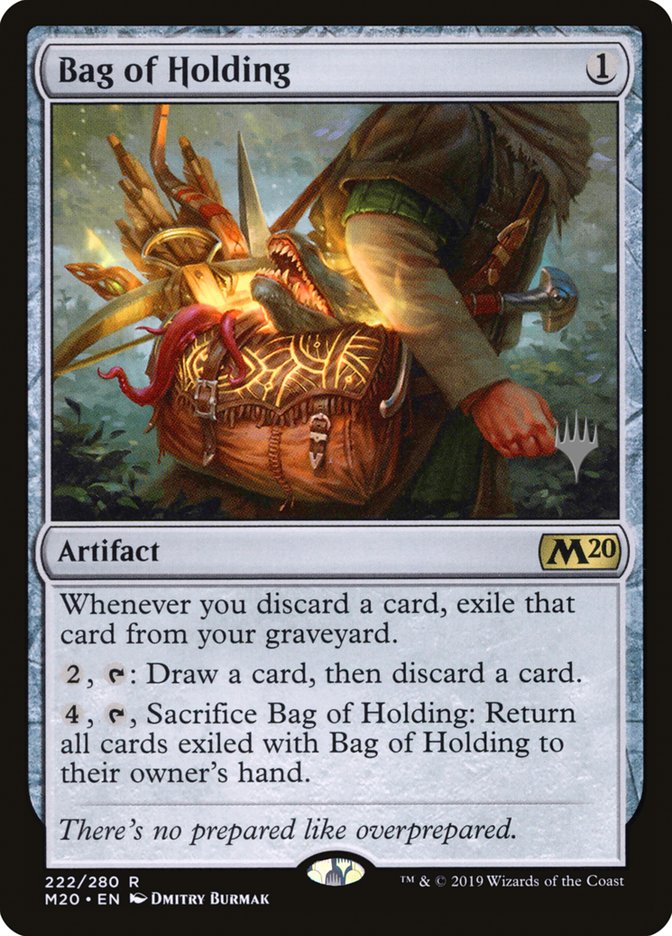 Bag of Holding (Promo Pack) [Core Set 2020 Promos] | Black Swamp Games