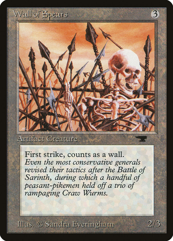Wall of Spears [Antiquities] | Black Swamp Games