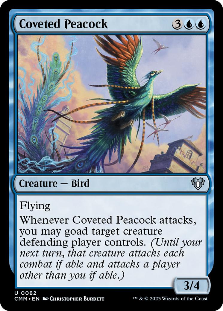 Coveted Peacock [Commander Masters] | Black Swamp Games