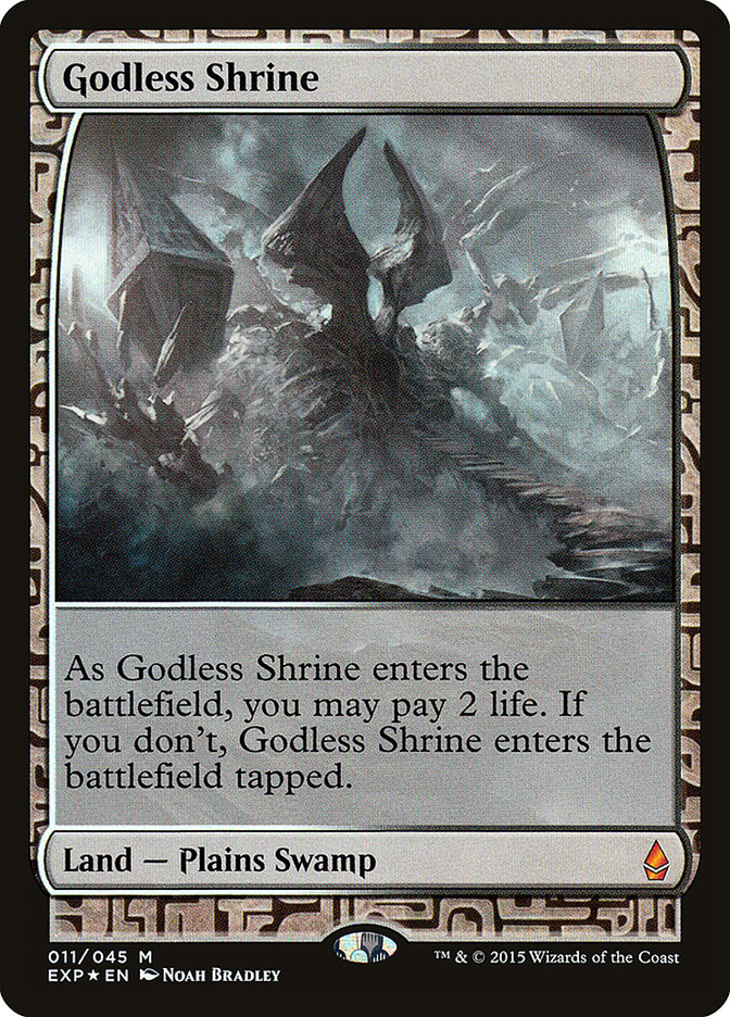 Godless Shrine [Zendikar Expeditions] | Black Swamp Games