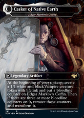 Edgar, Charmed Groom // Edgar Markov's Coffin - Dracula the Voyager // Casket of Native Earth [Innistrad: Crimson Vow] | Black Swamp Games