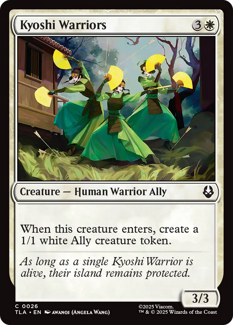 Kyoshi Warriors [Avatar: The Last Airbender] | Black Swamp Games