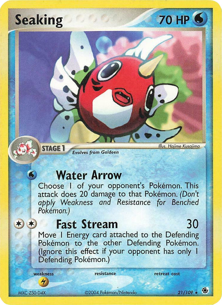 Seaking (21/109) [EX: Battle Stadium] | Black Swamp Games