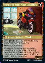 Flamewar, Brash Veteran // Flamewar, Streetwise Operative [Transformers] | Black Swamp Games