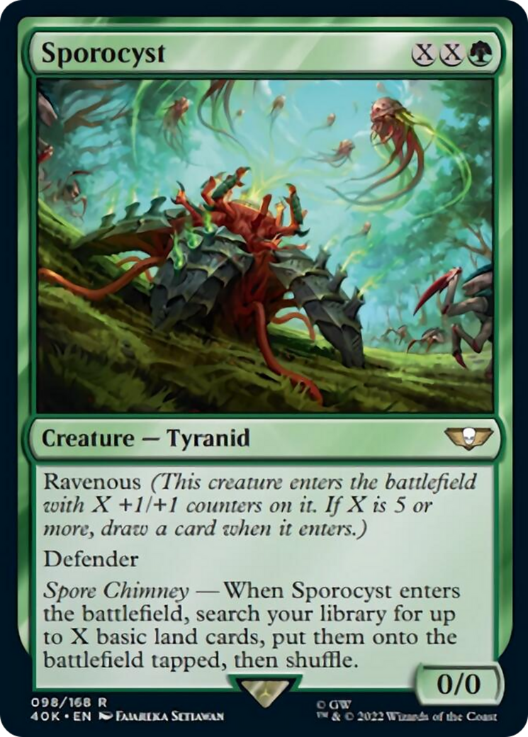 Sporocyst (Surge Foil) [Warhammer 40,000] | Black Swamp Games