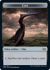 Clue // Golem Double-Sided Token [Double Masters Tokens] | Black Swamp Games