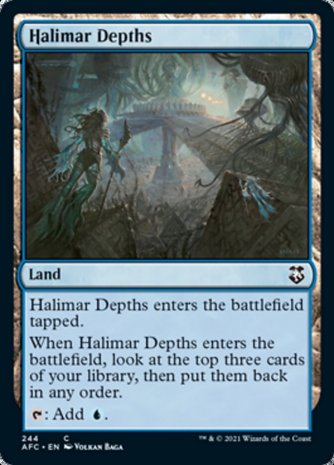 Halimar Depths [Dungeons & Dragons: Adventures in the Forgotten Realms Commander] | Black Swamp Games