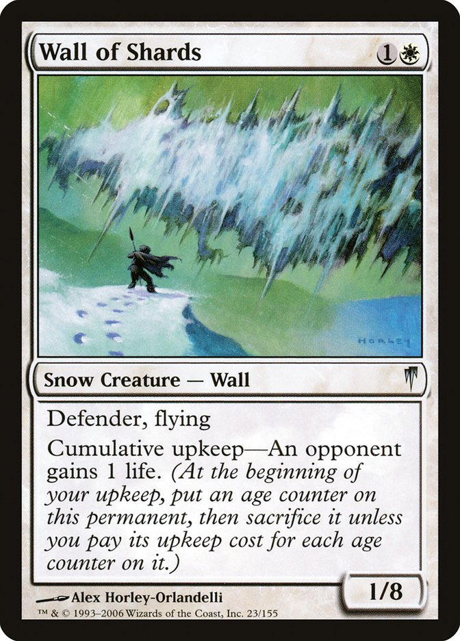 Wall of Shards [Coldsnap] | Black Swamp Games