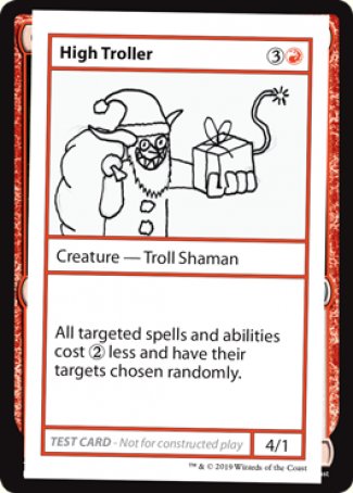 High Troller (2021 Edition) [Mystery Booster Playtest Cards] | Black Swamp Games