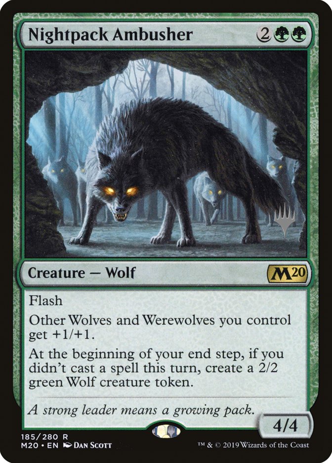 Nightpack Ambusher (Promo Pack) [Core Set 2020 Promos] | Black Swamp Games