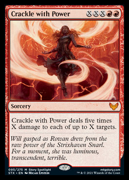 Crackle with Power [Strixhaven: School of Mages] | Black Swamp Games