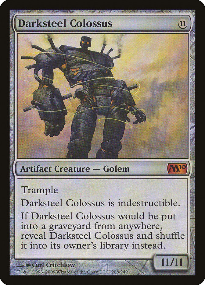 Darksteel Colossus [Magic 2010] | Black Swamp Games