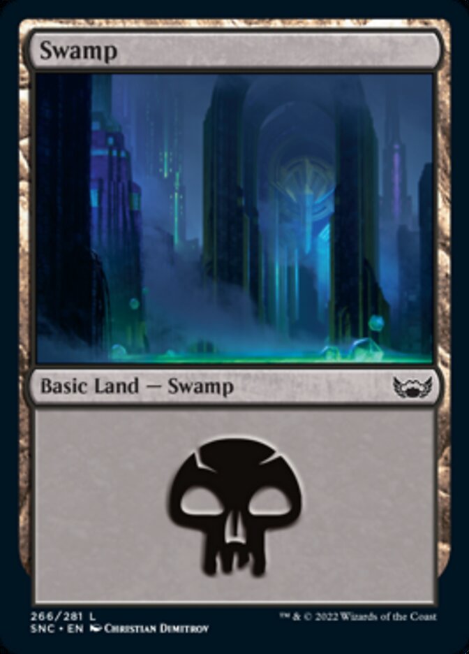 Swamp (266) [Streets of New Capenna] | Black Swamp Games