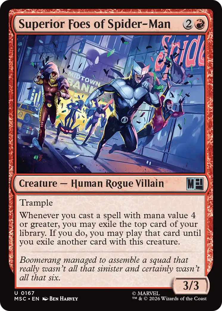 Superior Foes of Spider-Man [Marvel Super Heroes Commander] | Black Swamp Games