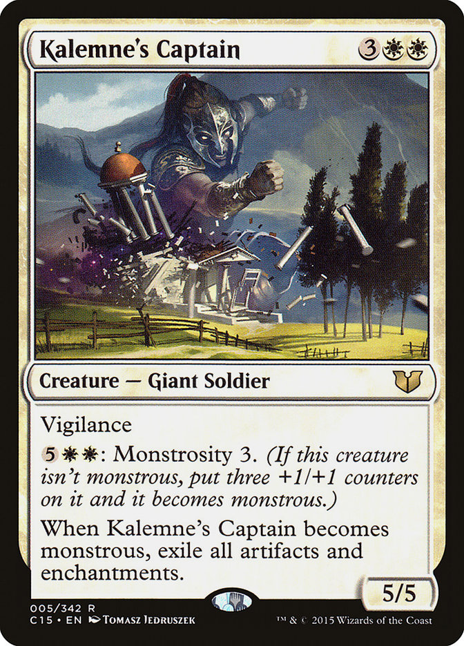 Kalemne's Captain [Commander 2015] | Black Swamp Games