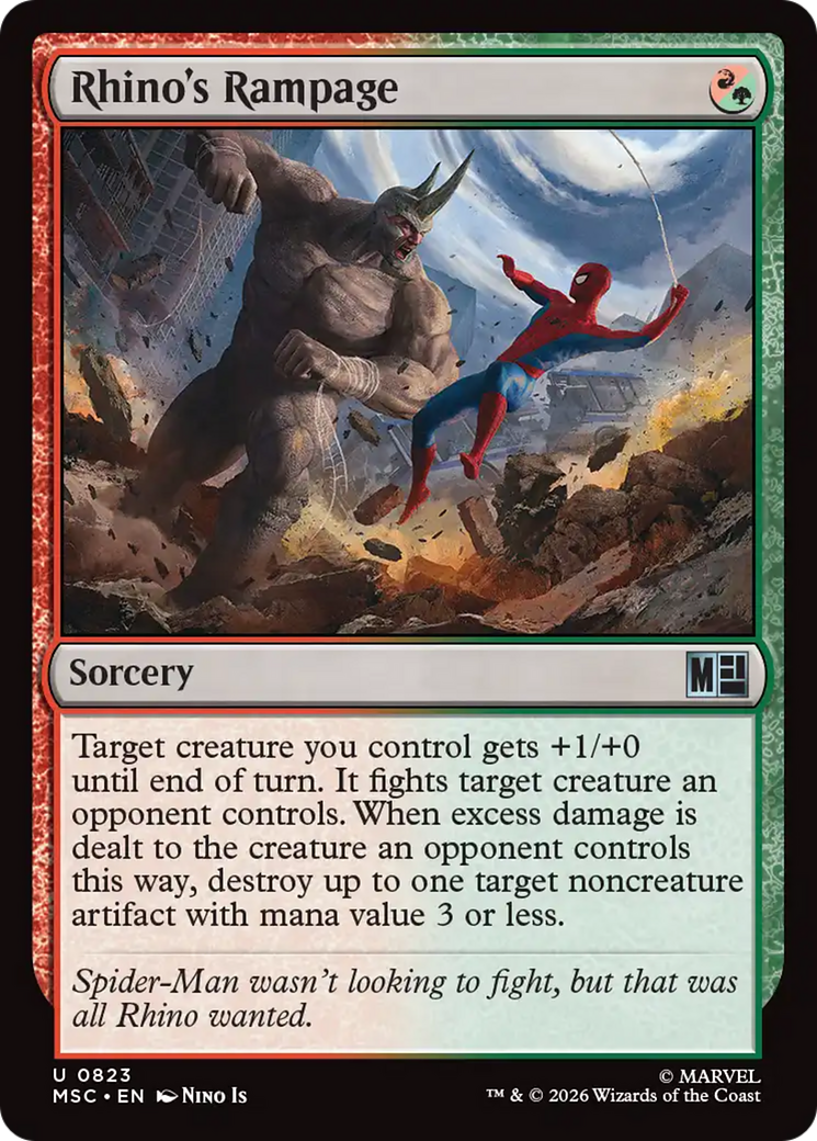 Rhino's Rampage [Marvel Super Heroes Commander] | Black Swamp Games