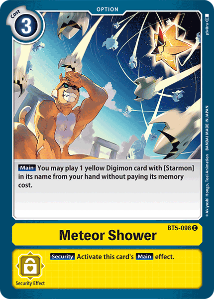Meteor Shower [BT5-098] [Battle of Omni] | Black Swamp Games