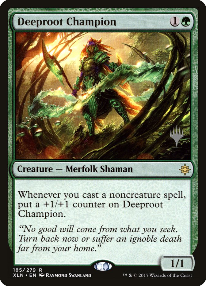 Deeproot Champion (Promo Pack) [Ixalan Promos] | Black Swamp Games