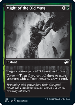 Might of the Old Ways [Innistrad: Double Feature] | Black Swamp Games