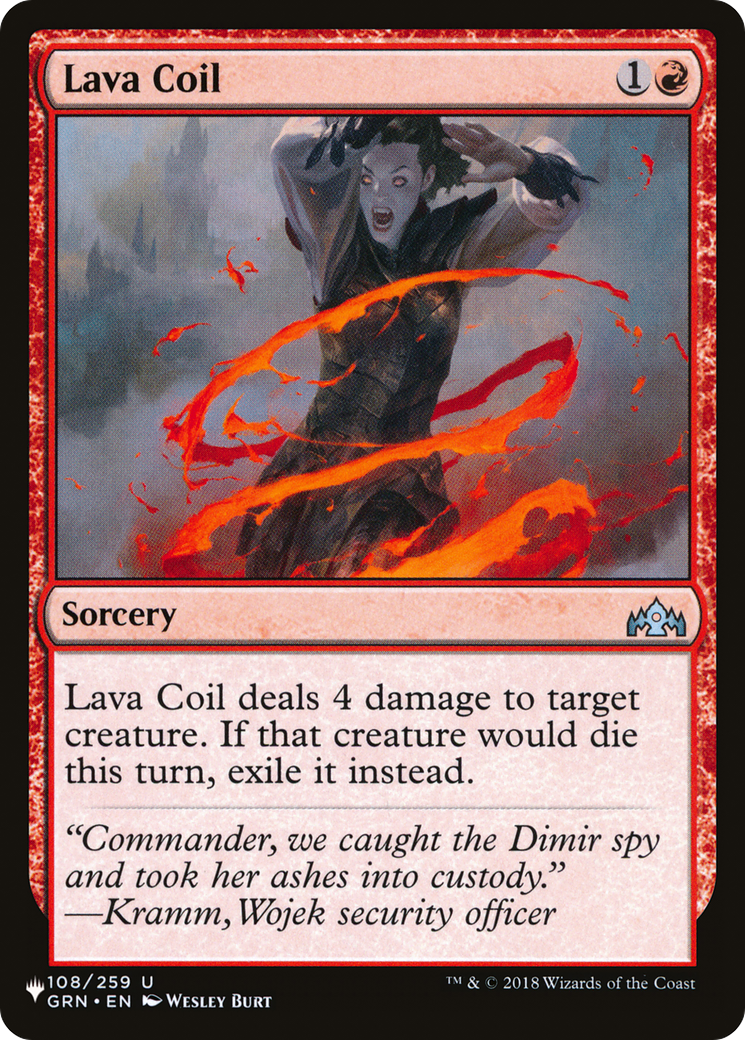 Lava Coil [The List] | Black Swamp Games
