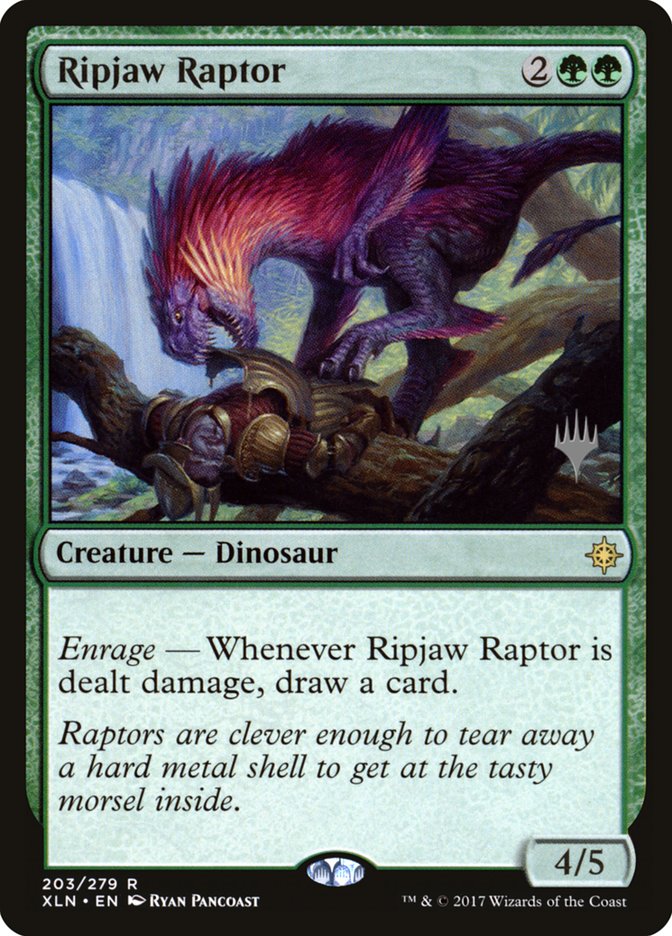 Ripjaw Raptor (Promo Pack) [Ixalan Promos] | Black Swamp Games