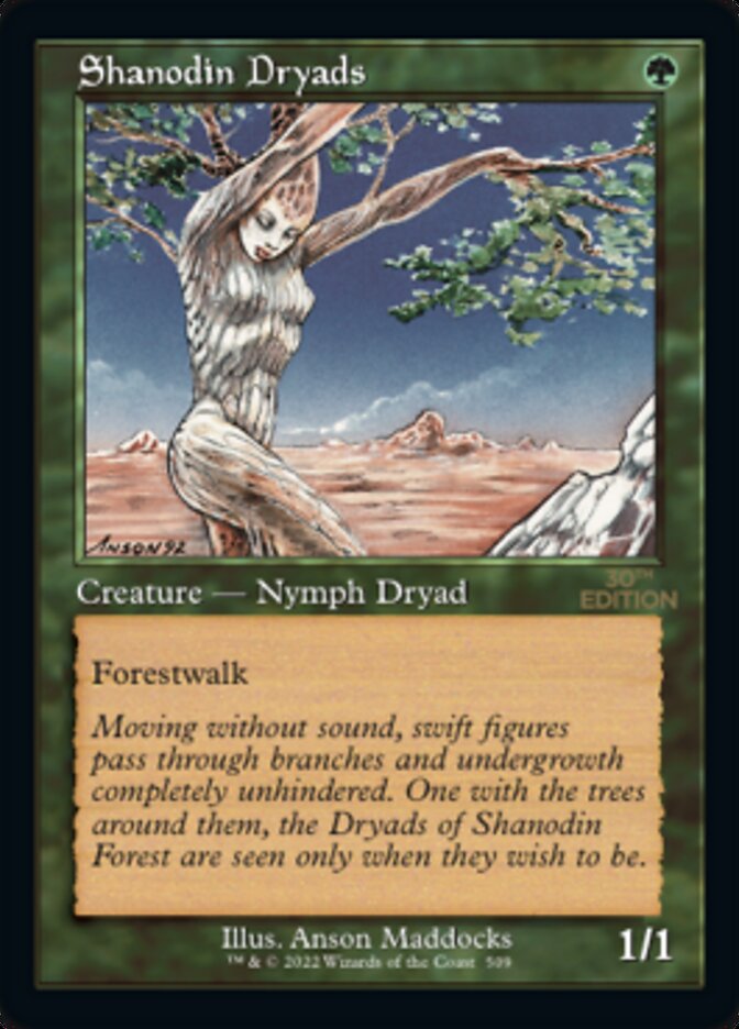 Shanodin Dryads (Retro) [30th Anniversary Edition] | Black Swamp Games
