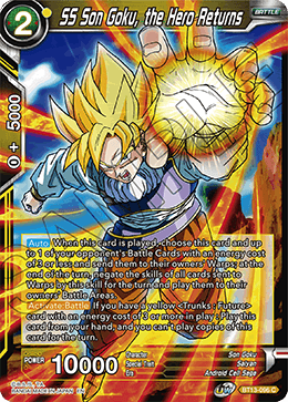 SS Son Goku, the Hero Returns (Common) (BT13-096) [Supreme Rivalry] | Black Swamp Games