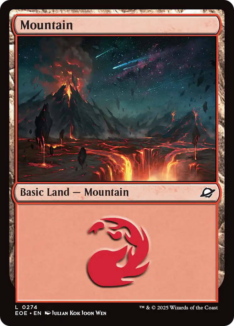 Mountain (0274) [Edge of Eternities] | Black Swamp Games