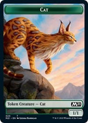 Cat (020) // Soldier Double-Sided Token [Core Set 2021 Tokens] | Black Swamp Games