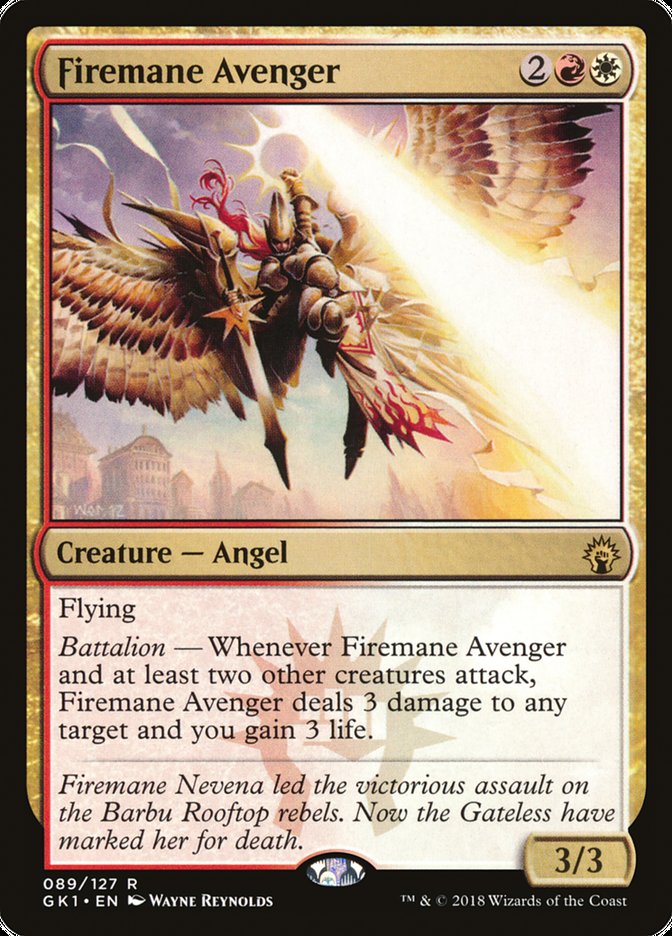 Firemane Avenger [Guilds of Ravnica Guild Kit] | Black Swamp Games